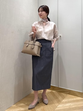 rihoさん（レディース・160cm）の春コーディネート