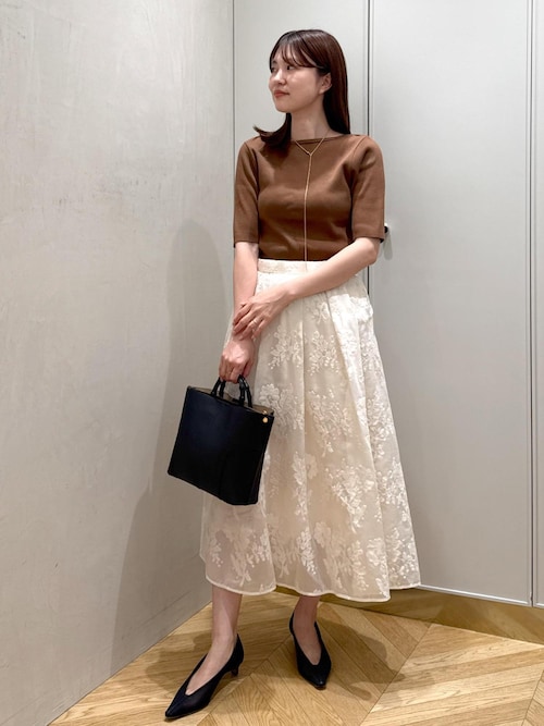 セール】【洗える】テレコ5分袖ニットプルオーバー（ニット/セーター