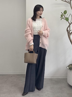 「アイテム（ハンドバッグ）」を使った、rihoさん（レディース・160cm・20代）の秋コーディネート