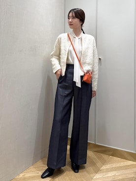 「ROPE'（ロペ）のアイテム」を使った、rihoさん（レディース・160cm）の冬コーディネート