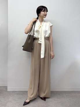 「E'POR（エポール）のアイテム」を使った、rihoさん（レディース・160cm）の夏コーディネート