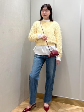 「nightcoupon」｜rihoさん（レディース・160cm）の冬コーディネート