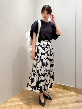 「アイテム（バックパック/リュック）」を使った、rihoさん（レディース・160cm・20代）の夏コーディネート