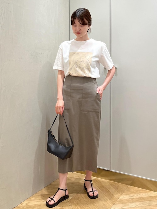 tシャツ 「ROPE' meets Henri Matisse」プリント Tシャツ レディース ROPE' tシャツ 「ROPE' meets Henri Matisse」プリント Tシャツ