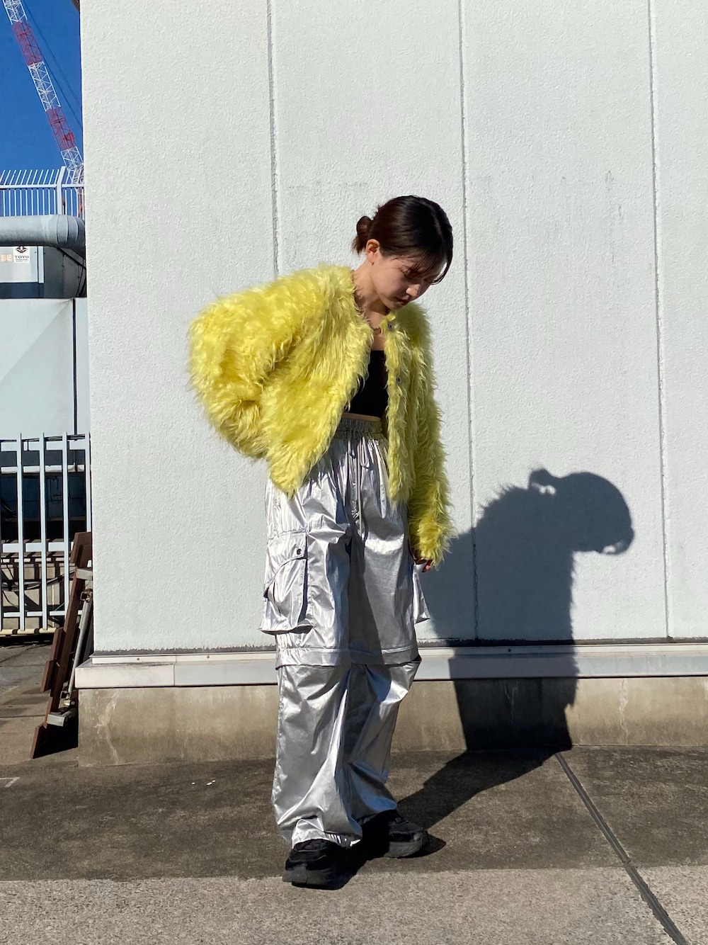 パンツ led.tokyo  2WAY LLIC CARGO PANTS led.tokyo（レッドトウキョウ）の「【led.tokyo】2WAY METALLIC