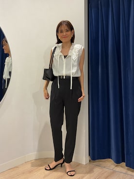 「NOLLEY’S Sophi（ノーリーズソフィ）のアイテム」を使った、imaiさん（レディース・159cm）の夏コーディネート