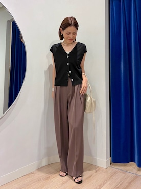 「NOLLEY’S（ノーリーズ）のアイテム」を使った、imaiさん（レディース・159cm）の夏コーディネート