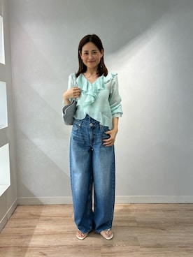 「The Bagmati（ザバグマティ）のアイテム」を使った、imaiさん（レディース・160cm）の春コーディネート