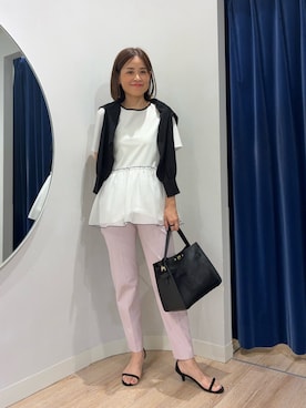 「アイテム（その他パンツ）」を使った、imaiさん（レディース・159cm）の夏コーディネート