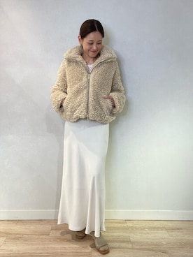 「NOLLEY’S Sophi（ノーリーズソフィ）のアイテム（ブルゾン）」を使った、imaiさん（レディース・159cm）の秋コーディネート