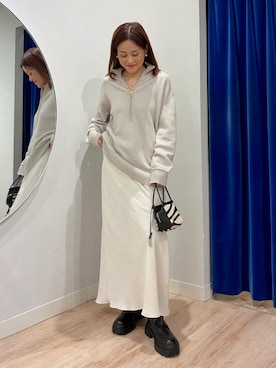 「marco masi（マルコマージ）のアイテム」を使った、imaiさん（レディース・160cm）の冬コーディネート