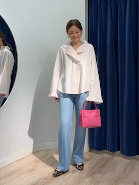 「Rie Miller（リエミラー）のアイテム」を使った、imaiさん（レディース・160cm）の春コーディネート