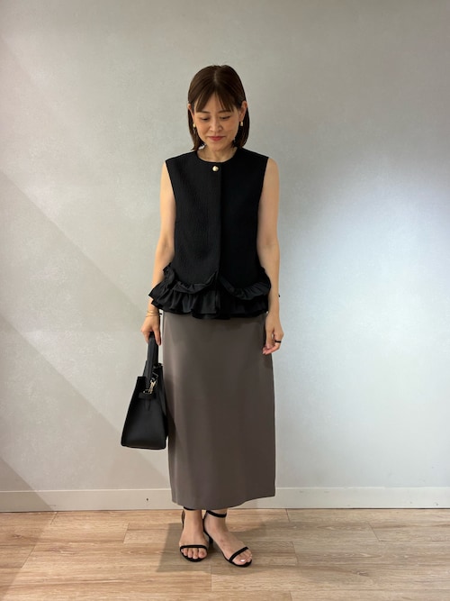 セール】マトラッセ裾フリルジレ（ベスト）｜NOLLEY'S Sophi