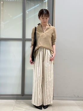 「Rouge vif（ルージュヴィフ）のアイテム」を使った、さきてぃさん（レディース・153cm）の春コーディネート