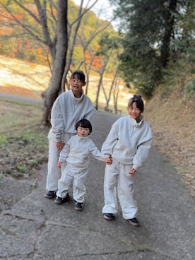 「アイテム（シューズ）」を使った、Lunarion.21さん（キッズ・90cm）の冬コーディネート