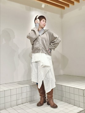 kuuさん（レディース・154cm）の冬コーディネート