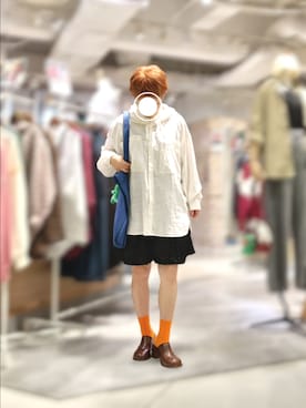 「アイテム（財布/小物）」を使った、kuuさん（レディース・154cm）の秋コーディネート