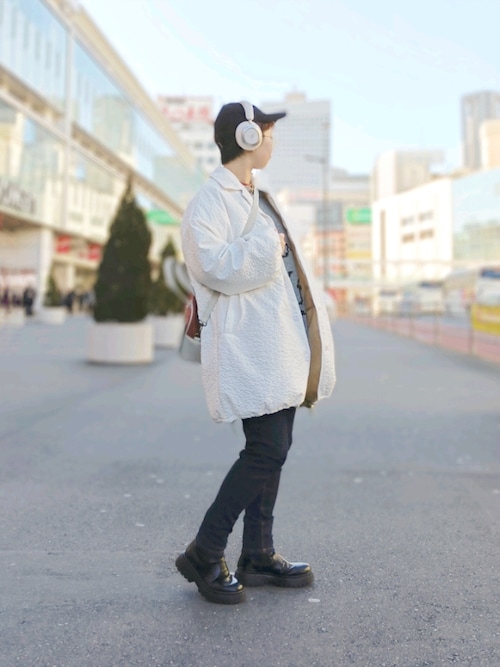 セール】2WAYフラワーエンボスコート（ダウンジャケット/コート  