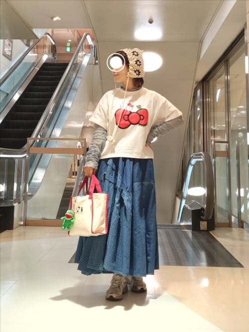 m:rex】ハローキティコラボ ぬいぐるみキーホルダー（ミニレックス
