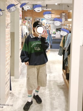 「スウェットコーデ」｜kuuさん（レディース・154cm）の夏コーディネート
