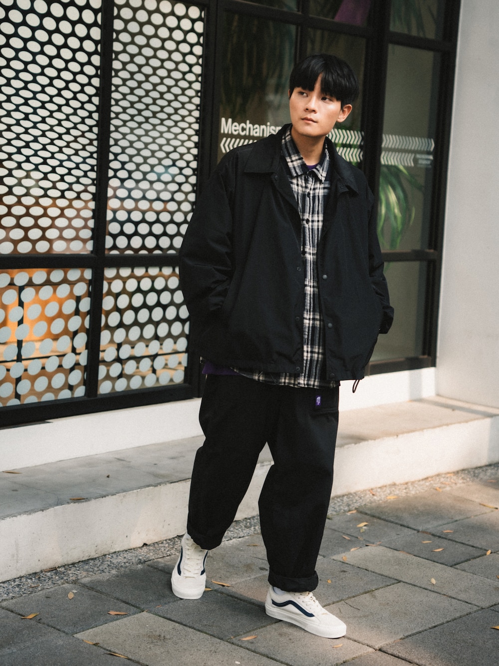 THE NORTH FACE リップストップワイドパンツ THE NORTH FACE PPL/パープルレーベル】リップストップ ワイド