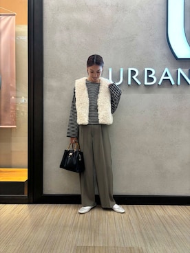 「アーバンリサーチ」｜およぴさん（レディース・164cm）の秋コーディネート