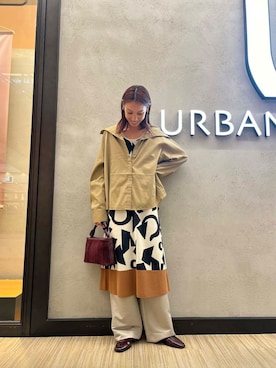 「アーバンリサーチ」｜およぴさん（レディース・164cm）の秋コーディネート