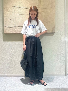 かぐれ（カグレ）の「リバティフランダースリネンスカート