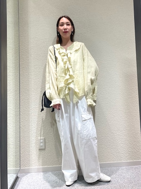 ♢♦︎RINA♦︎♢さん（レディース・164cm）の春コーディネート