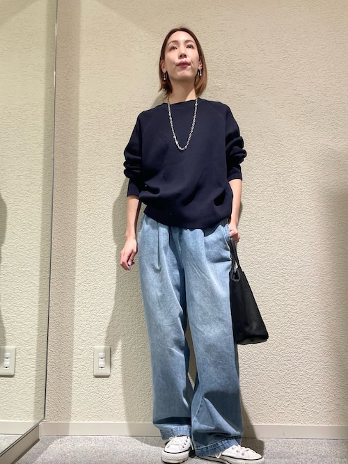 フェードデニムイージーパンツ（デニムパンツ）｜かぐれ（カグレ）の