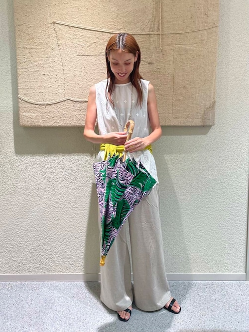 かぐれ 刺繍ノースリーブプルオーバー 刺繍ノースリーブプルオーバー（シャツ/ブラウス）｜かぐれ