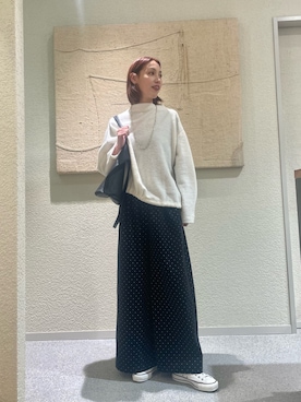 「アイテム（その他トップス）」を使った、およぴさん（レディース・164cm）の冬コーディネート