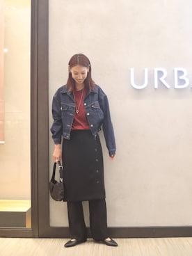 「アーバンリサーチ」｜およぴさん（レディース・164cm）の秋コーディネート