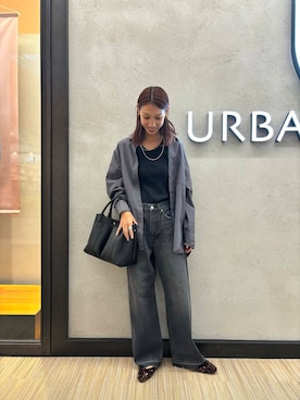 「アーバンリサーチ」｜およぴさん（レディース・164cm）の秋コーディネート