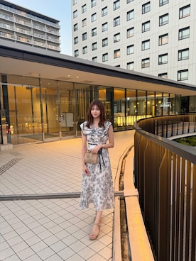 「アイテム（ワンピース/ドレス）」を使った、ayanoさん（レディース・163cm・20代）の夏コーディネート