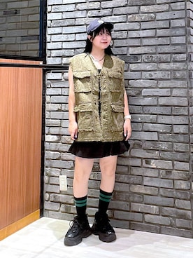 「アイテム（その他アウター）」を使った、keinnna79さん（レディース・160cm・20代）の夏コーディネート