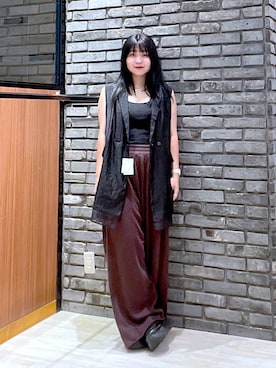 「PAGEBOY（ページボーイ）のサイドタックルーズウラケパンツ/イージーパンツ【4color・2size】（スウェットパンツ）」を使った、keinnna79さん（レディース・160cm・20代）の夏コーディネート