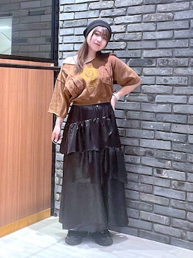 「アイテム（ニットキャップ/ビーニー）」を使った、keinnna79さん（レディース・160cm）の夏コーディネート