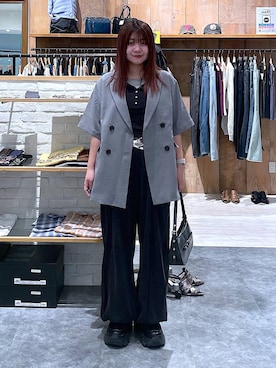 「PAGEBOY（ページボーイ）のアイテム（パンツ）」を使った、keinnna79さん（レディース・160cm）の春コーディネート