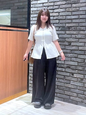 「アイテム（スウェットパンツ）」を使った、keinnna79さん（レディース・160cm・20代）の秋コーディネート