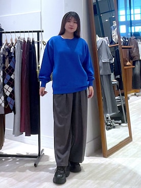 「PBLIM（ページボーイリム）のアイテム（Tシャツ/カットソー）」を使った、keinnna79さん（レディース・160cm）の秋コーディネート