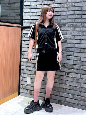 「アイテム（ノーカラージャケット）」を使った、keinnna79さん（レディース・160cm）の夏コーディネート