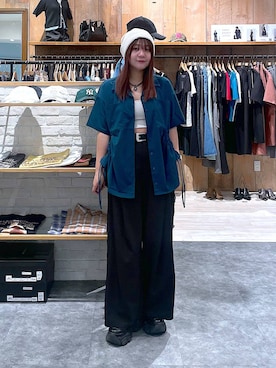 「PAGEBOY（ページボーイ）のプラットチャンキースニーカー（スニーカー、ブラック系）」を使った、keinnna79さん（レディース）の春コーディネート