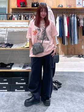 「PBLIM（ページボーイリム）のアイテム」を使った、keinnna79さん（レディース・160cm）の春コーディネート