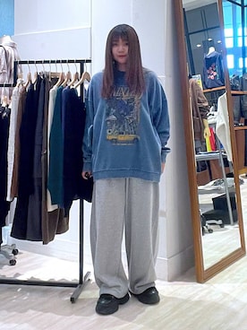 「アイテム（スウェット）」を使った、keinnna79さん（レディース・160cm・20代）の秋コーディネート