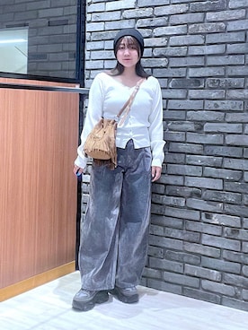 「アイテム（ニットキャップ/ビーニー）」を使った、keinnna79さん（レディース・160cm・20代）の夏コーディネート