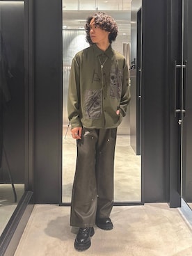 おざさん（メンズ・172cm）の冬コーディネート