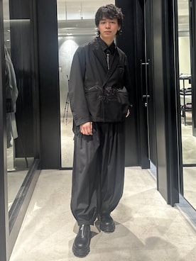 おざさん（メンズ・172cm）の春コーディネート