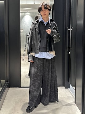 おざさん（メンズ・172cm）の冬コーディネート