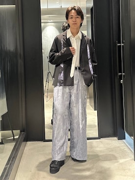 おざさん（メンズ・172cm）の春コーディネート